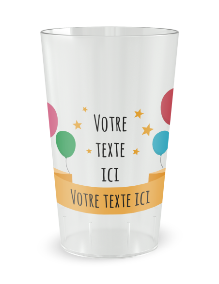 Gobelet transparent Graduation - festif - Ecocup