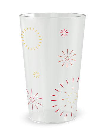 Gobelet transparent de face - festivité - Ecocup 2