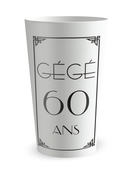 Witte beker - Voornaam - vintage humor beker - Ecocup