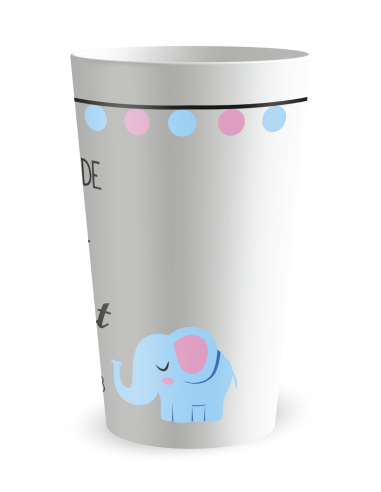 Gepersonaliseerde beker Feest & Doop - ECO 30 | Ecocup