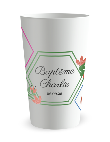 Beker tropische doop - ECO 30 Digitaal | Ecocup