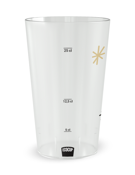 Gobelet transparent Graduation - Mariage EVJF - On Était Sobres …Au Début - Ecocup