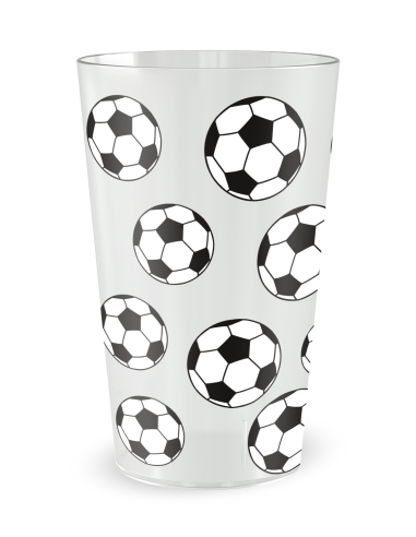 Gobelet transparent de dos - football - Ecocup