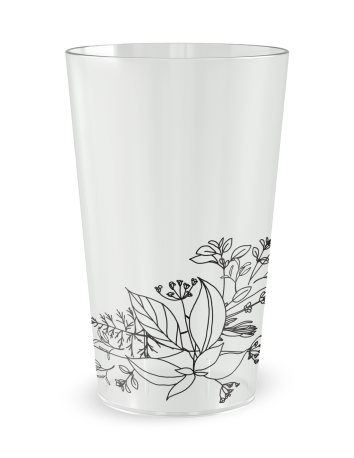 Gobelet transparent - Prénom - mariage composition - Ecocup 2