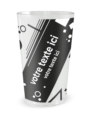 Gobelet transparent de dos - E-sport - Ecocup