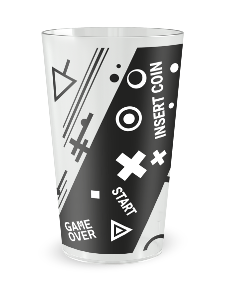 Gobelet transparent de face - E-sport - Ecocup