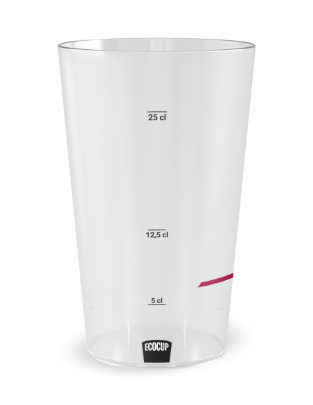 Gobelet transparent Graduation - Silhouette Sprint - Ecocup