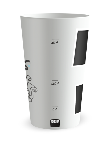 Gobelet blanc Graduation - Fête Friends - Ecocup