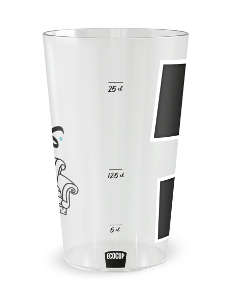 Gobelet transparent Graduation - Fête Friends - Ecocup