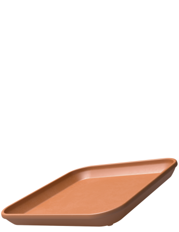 Groot plat bord KIO A3S - onbreekbaar vierkant bord te huur - Ecocup