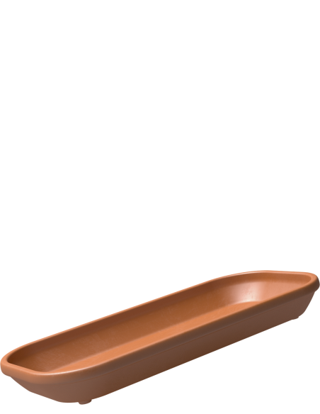 Assiette KIO A2S - plate rectangulaire incassable en location - Ecocup