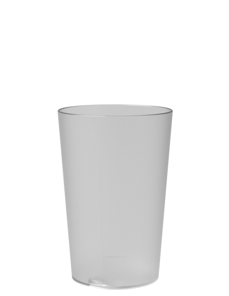 Gobelet réutilisable ECO 28 pour tes évènements - transparent, vue de face, contenance 25 cl - collection Ecocup