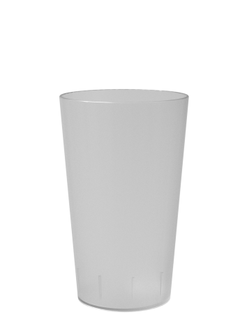 Gobelet ECO 30 pour vos évènements - transparent, vue de face, contenance 25 cl