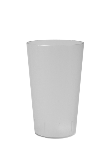 Gobelet ECO 30 pour vos évènements - transparent, vue de face, contenance 25 cl