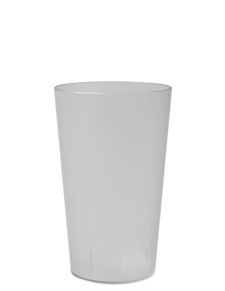 Gobelet ECO 30 pour vos évènements - transparent, vue de face, contenance 25 cl