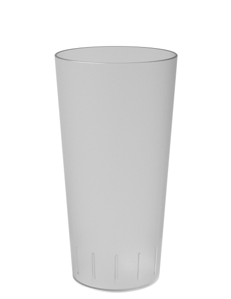 Gobelet réutilisable ECO 40 pour tes évènements - transparent, vue de face, contenance 35 cl - collection Ecocup