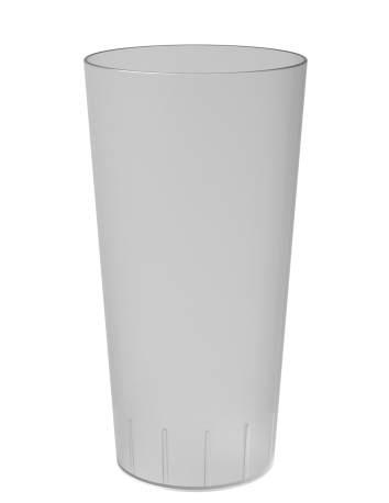Gobelet réutilisable ECO 50 pour tes évènements - transparent, vue de face, contenance 45 cl - collection Ecocup