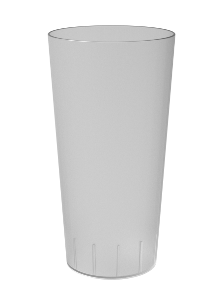 Gobelet réutilisable ECO 50 pour tes évènements - transparent, vue de face, contenance 45 cl - collection Ecocup