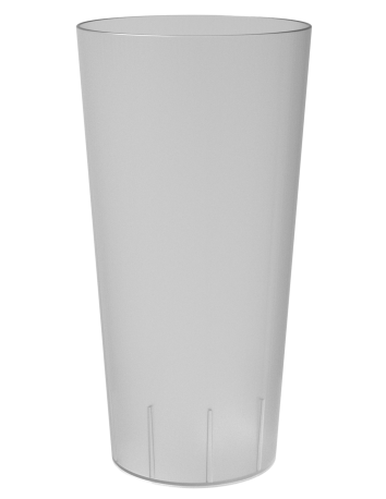 Herbruikbare beker ECO 60 voor uw evenementen - transparant, vooraanzicht, inhoud 55 cl - Ecocup-collectie