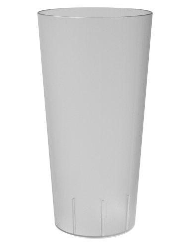 Gobelet réutilisable ECO 60 pour tes évènements - transparent, vue de face, contenance 55 cl - collection Ecocup