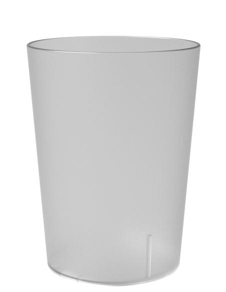 Gobelet réutilisable ECO 90 pour tes évènements - transparent, vue de face - collection Ecocup