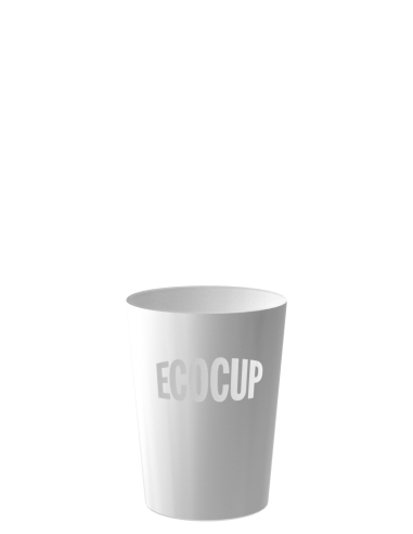Ecocup-bekers te huur, ECO 12, vooraanzicht, inhoud 10 cl