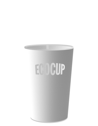 Gobelets Ecocup à louer, ECO 28, vue de face, contenance 25 cl
