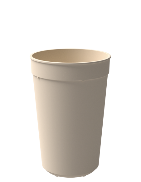 Tasse à café réutilisable ECO HOTCUP marron/beige 40 cl