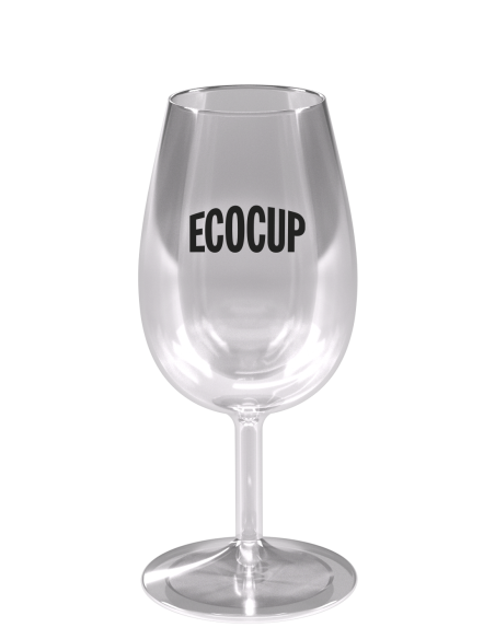 Tulpvormig wijnglas – Prestige Wine INAO 20 – transparant, gepersonaliseerd met logo, inhoud 20 cl