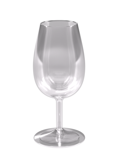 Verre à vin tulipe - Prestige Wine Inao 20 - transparent, vue de face, contenance 20 cl