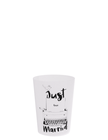 Gobelet réutilisable ECO 12 pour vos évènements - transparent, vue de face, contenance 10 cl - collection Ecocup 2