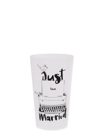 Herbruikbare beker ECO 18 voor uw evenementen - transparant, vooraanzicht, inhoud 15 cl - Ecocup-collectie 2