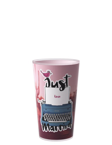 Gobelet réutilisable ECO 18 personnalisé plusieurs couleurs qualité photo, contenance 15 cl - collection Ecocup