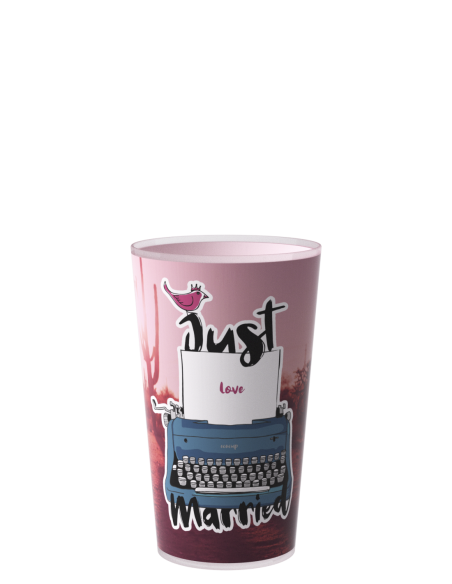 Gobelet réutilisable ECO 18 personnalisé plusieurs couleurs qualité photo, contenance 15 cl - collection Ecocup