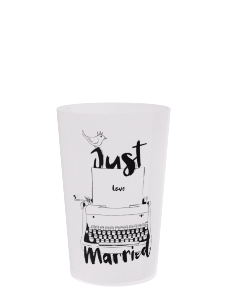 Gobelet réutilisable ECO 28 pour tes évènements - personnalisé 1 couleur contenance 25 cl - collection Ecocup