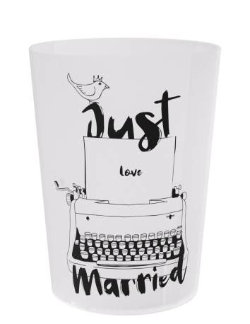 Gobelet réutilisable ECO 90 pour tes évènements - transparent, vue de face - collection Ecocup 2