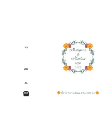 Gobelet personnalisé mariage couronne humour - ECO 30 | Ecocup