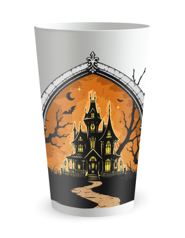 Kopie van Kopie van EN ATTENTE 1 - Gobelet personnalisé halloween XXXXXXXXX - 25 Cl