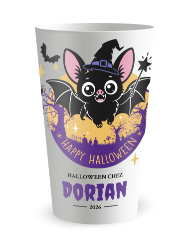 Kopie van Kopie van Kopie van Kopie van Kopie van Kopie van EN ATTENTE 1 - Gobelet personnalisé halloween XXXXXXXXX - 25 Cl