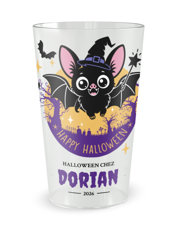 Kopie van Kopie van Kopie van Kopie van Kopie van Kopie van EN ATTENTE 1 - Gobelet personnalisé halloween XXXXXXXXX - 25 Cl