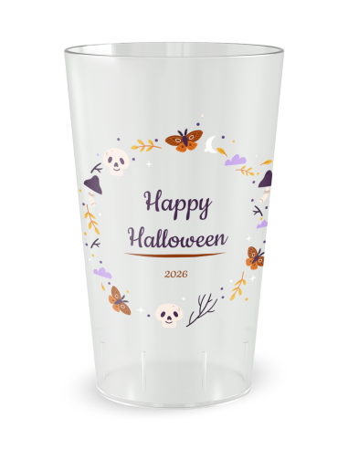 Kopie van Kopie van Kopie van Kopie van Kopie van Kopie van EN ATTENTE 1 - Gobelet personnalisé halloween XXXXXXXXX - 25 Cl