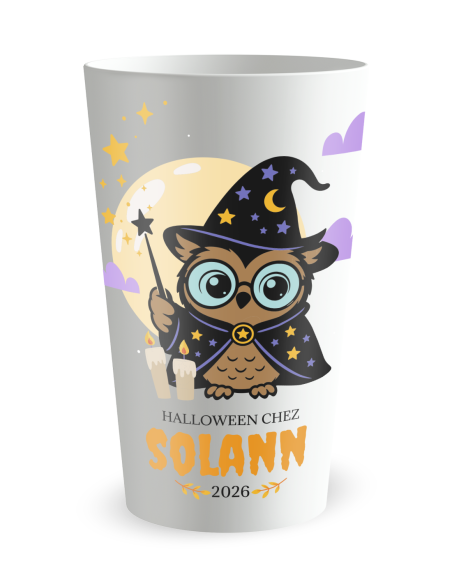 Kopie van Kopie van Kopie van Kopie van Kopie van Kopie van EN ATTENTE 1 - Gobelet personnalisé halloween XXXXXXXXX - 25 Cl