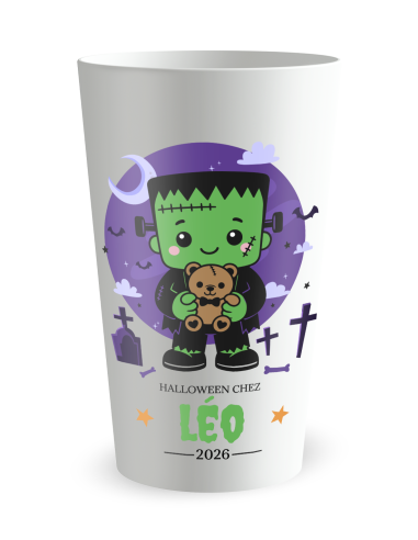 Kopie van Kopie van Kopie van Kopie van Kopie van Kopie van EN ATTENTE 1 - Gobelet personnalisé halloween XXXXXXXXX - 25 Cl