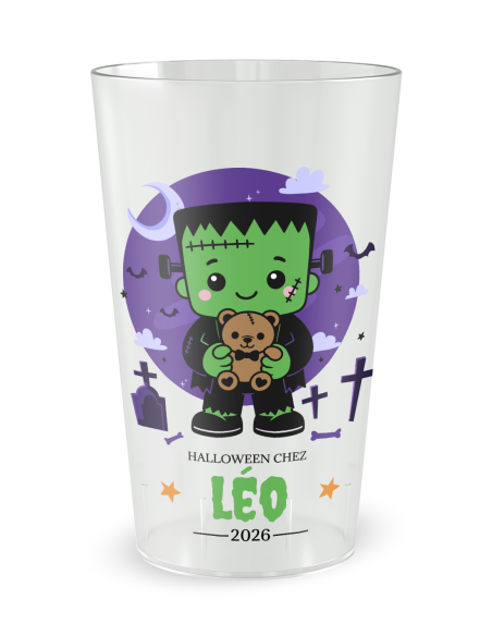 Kopie van Kopie van Kopie van Kopie van Kopie van Kopie van EN ATTENTE 1 - Gobelet personnalisé halloween XXXXXXXXX - 25 Cl