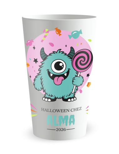 Kopie van Kopie van Kopie van Kopie van Kopie van Kopie van EN ATTENTE 1 - Gobelet personnalisé halloween XXXXXXXXX - 25 Cl