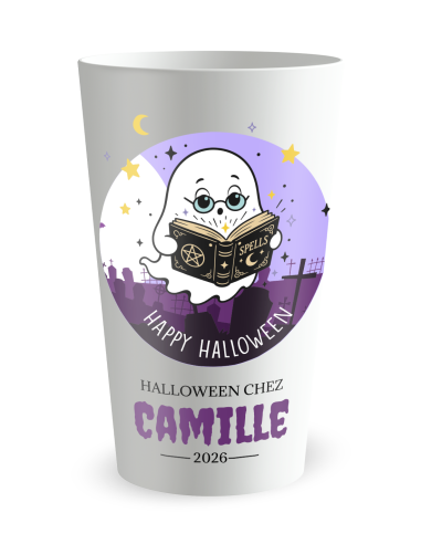 Kopie van Kopie van Kopie van Kopie van Kopie van Kopie van EN ATTENTE 1 - Gobelet personnalisé halloween XXXXXXXXX - 25 Cl