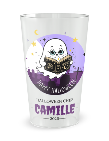 Kopie van Kopie van Kopie van Kopie van Kopie van Kopie van EN ATTENTE 1 - Gobelet personnalisé halloween XXXXXXXXX - 25 Cl
