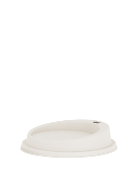Eco Hotcup-deksel wit - Ecocup