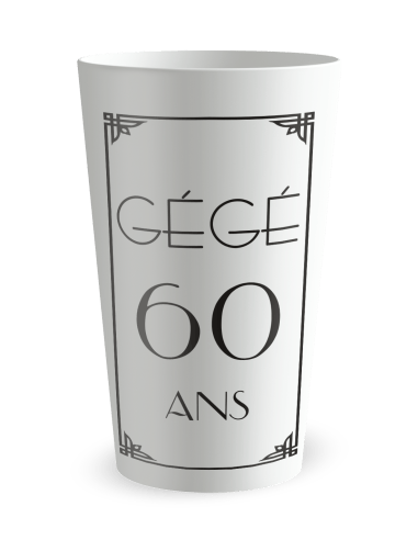 Gobelet blanc - Prénom - humour vintage - Ecocup