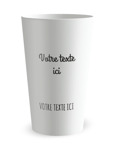 Gobelet blanc - Prénom - légendes - Ecocup